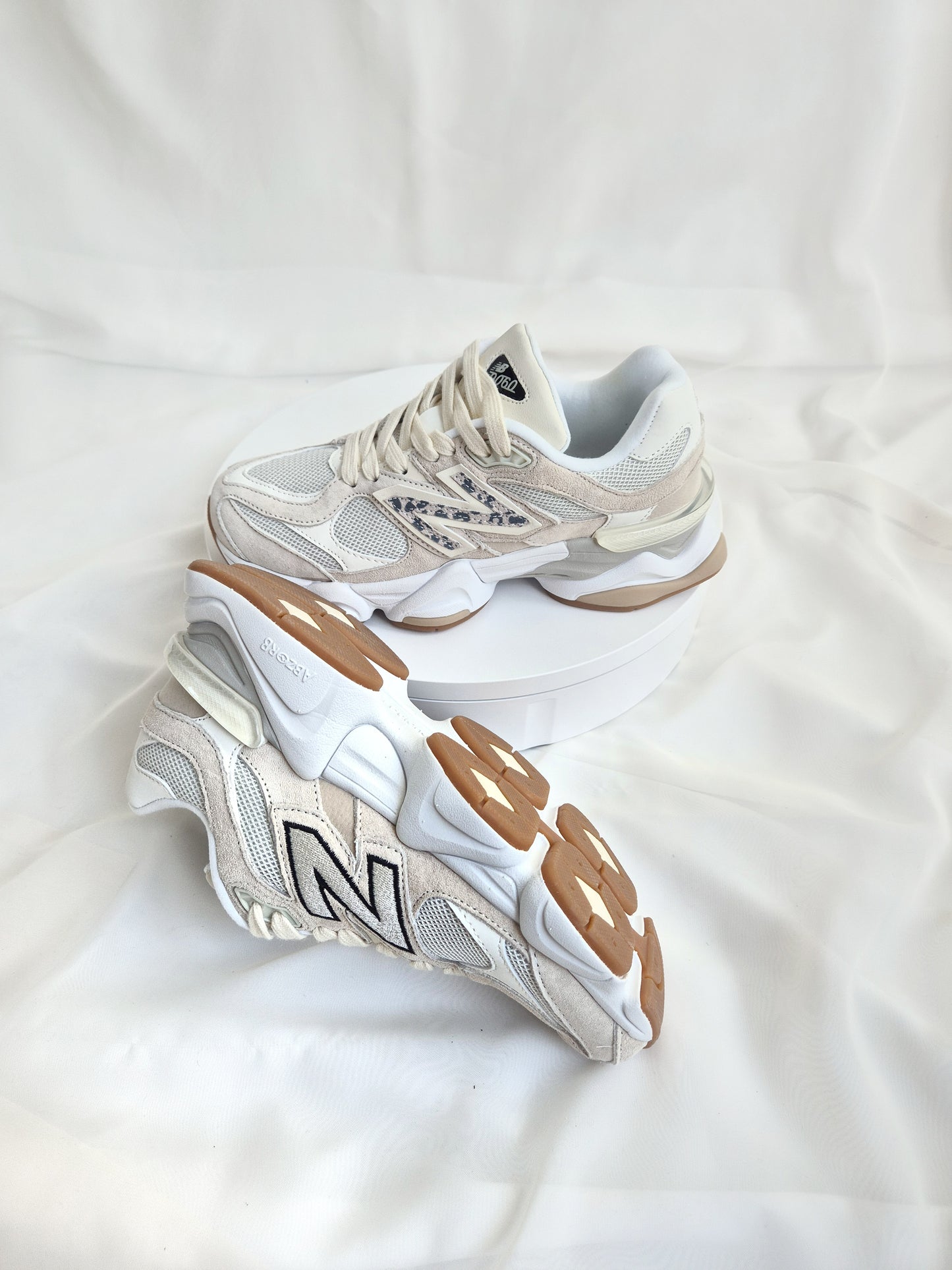 NB 9060 Beige Brown Leopard Print