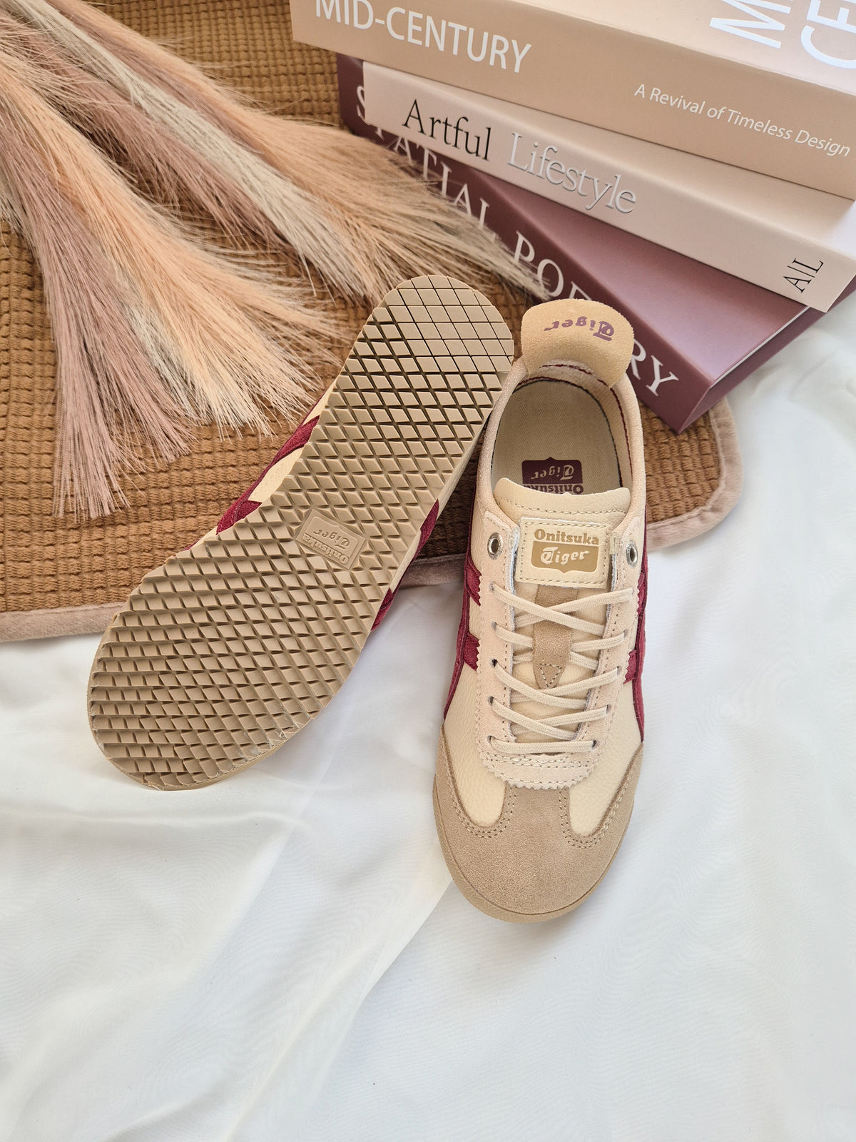 Onitsuka Tiger Mexico 66 SD Beige/Beet Juice