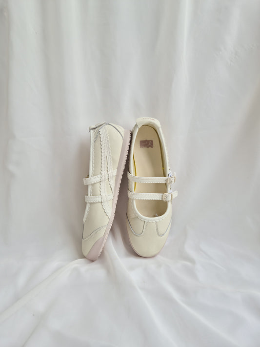 Onitsuka Tiger Ballet white cream