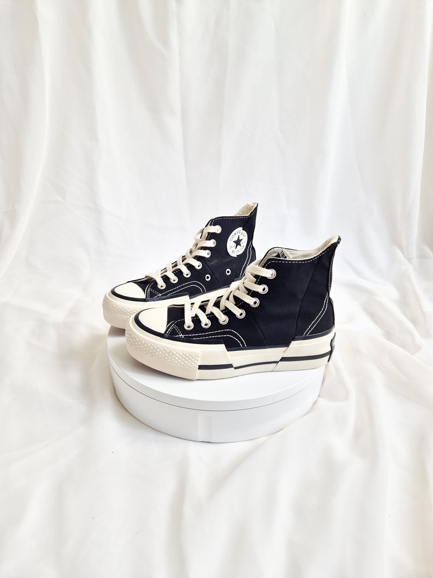 Chuck Tranceform Black (con plataforma)