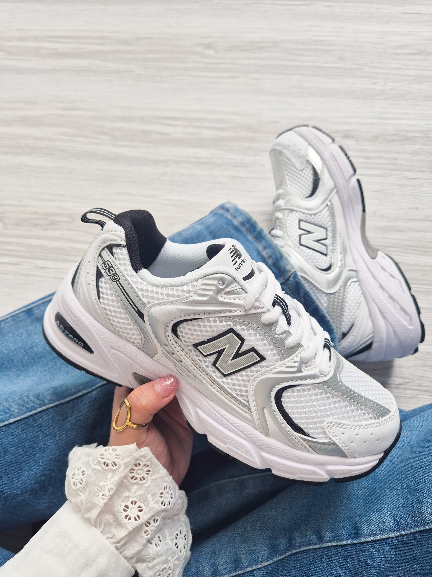 530 grey navy BLACK