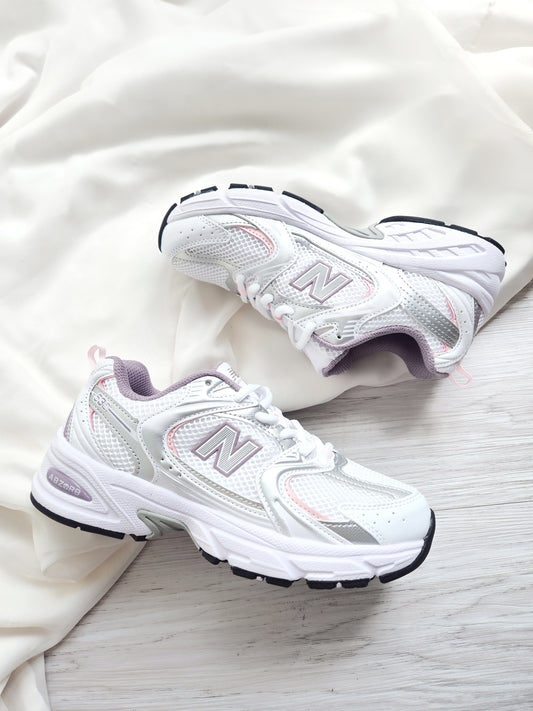 New balance 530 white ice lila pink