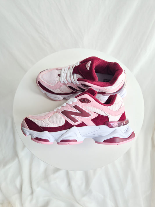 NB 9060 Pink Granite Washed Burgundy