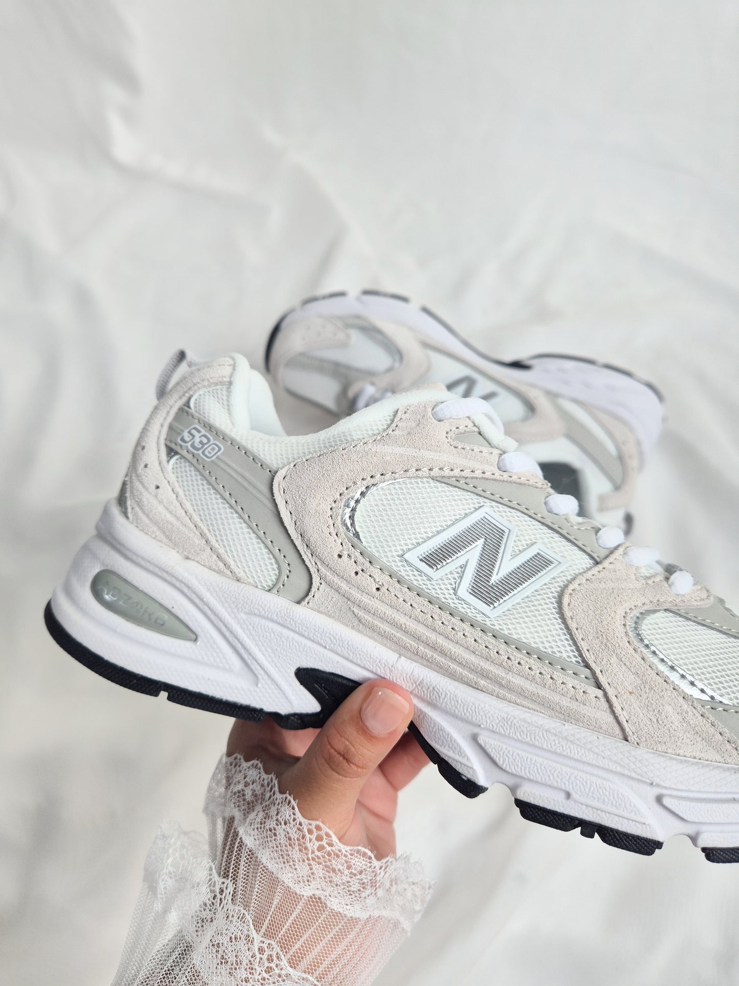 530 BEIGE WHITE (unisex)