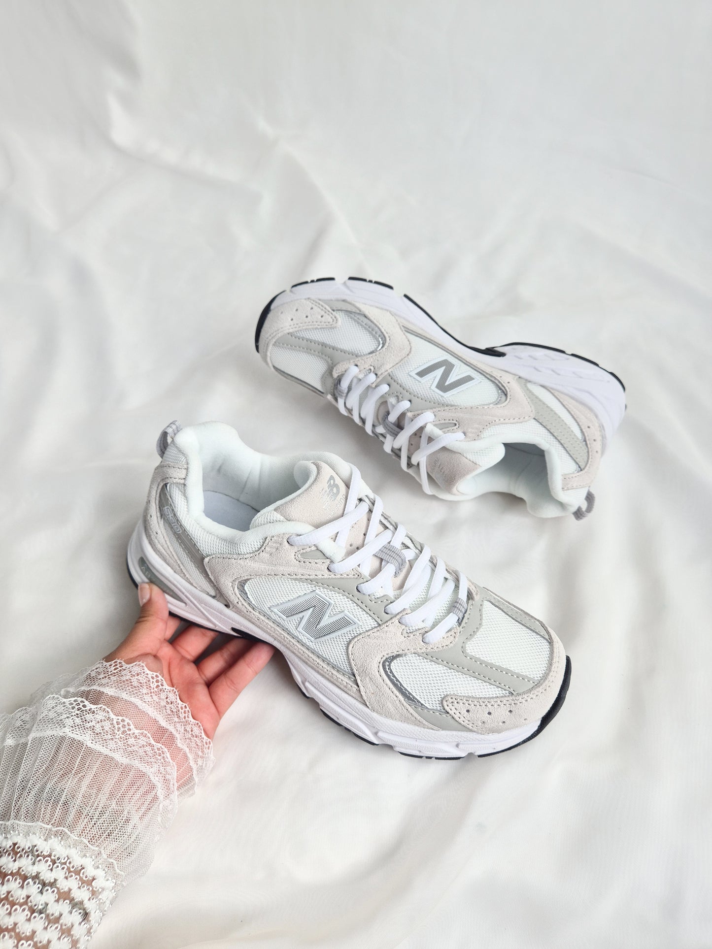 530 BEIGE WHITE (unisex)