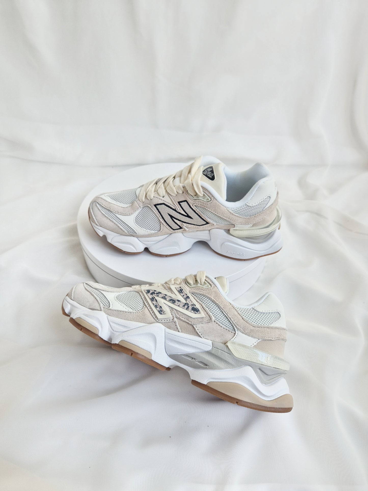 NB 9060 Beige Brown Leopard Print