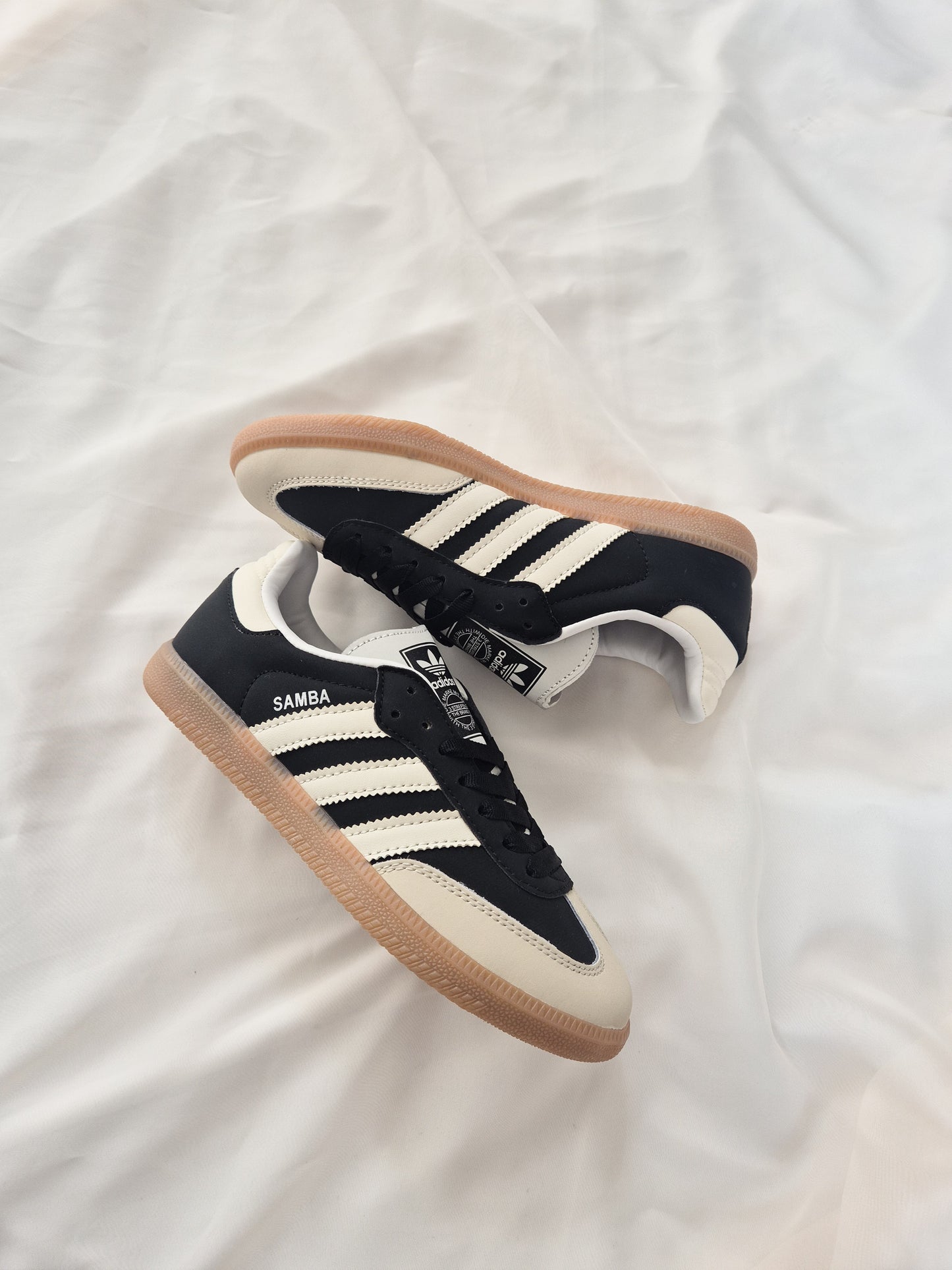 Adidas samba black and beige