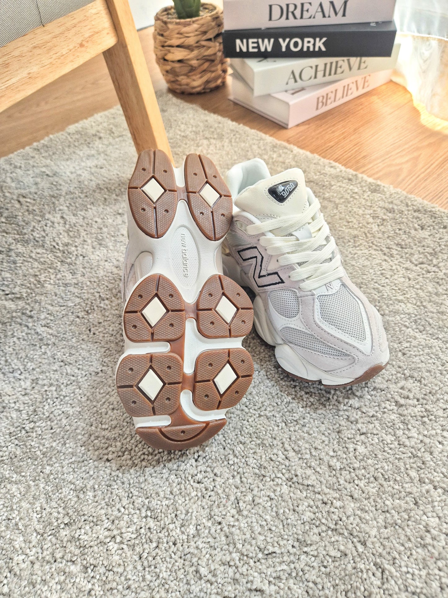 NB 9060 Beige Brown Leopard Print