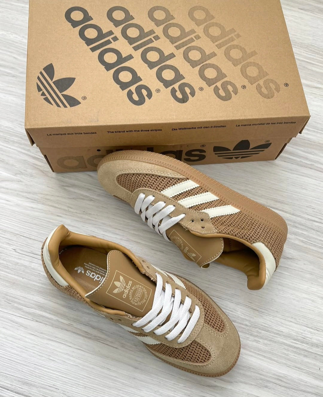 Samba OG cardboard
