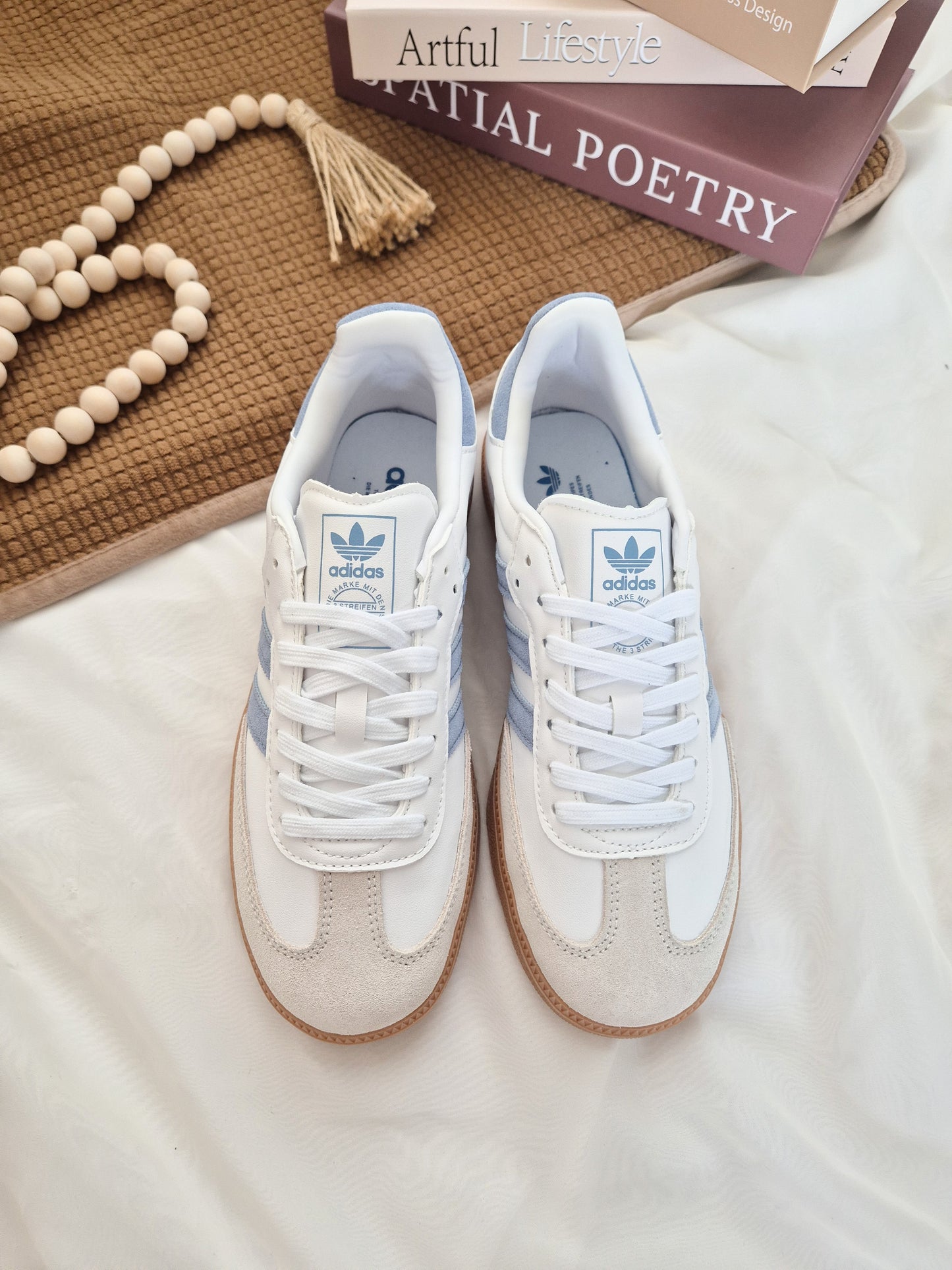 Samba OG Light White Blue