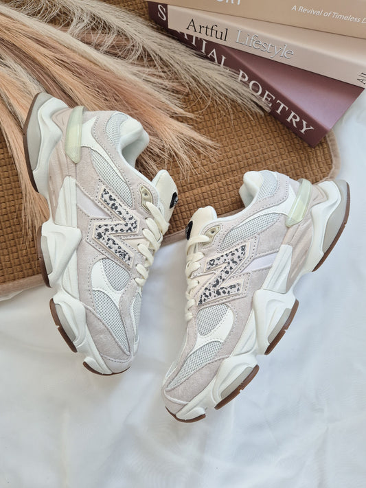 NB 9060 Beige Brown Leopard Print
