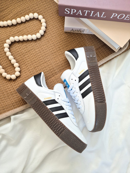 Adidas Samba Black Platform