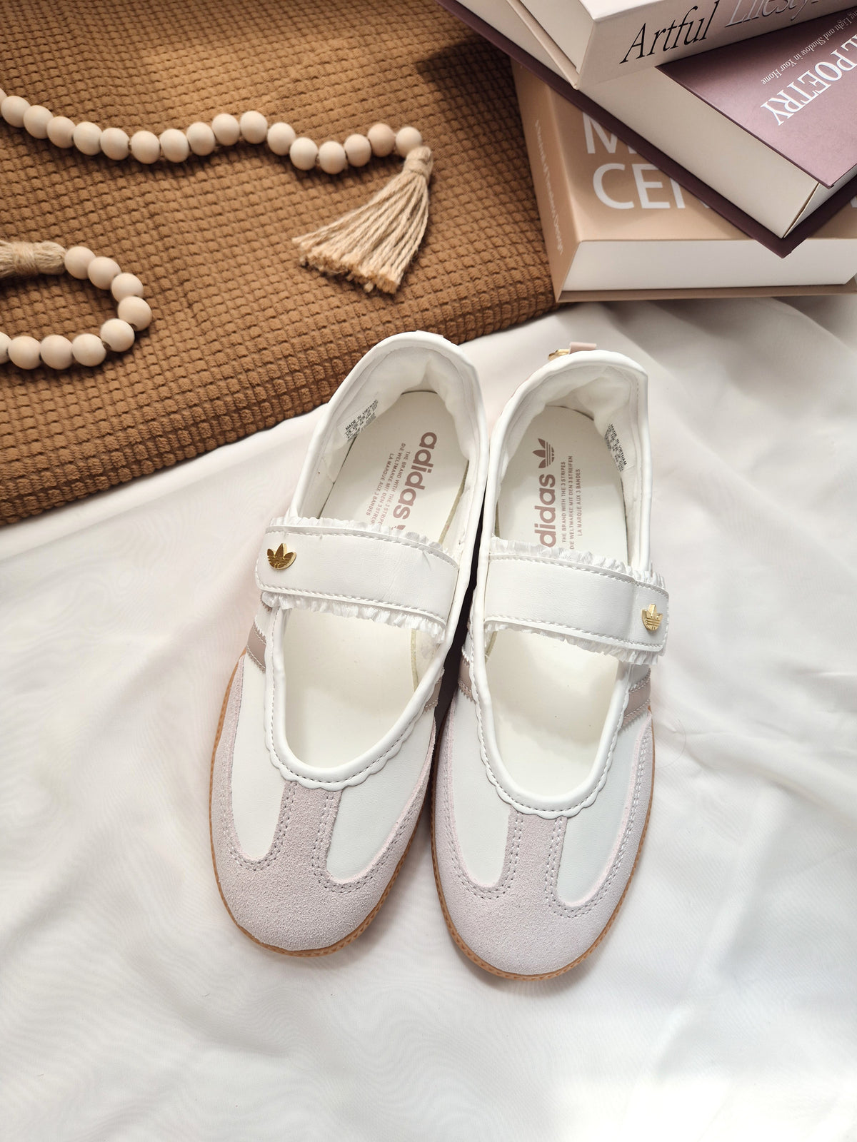 Samba Jane Ruffle Beige