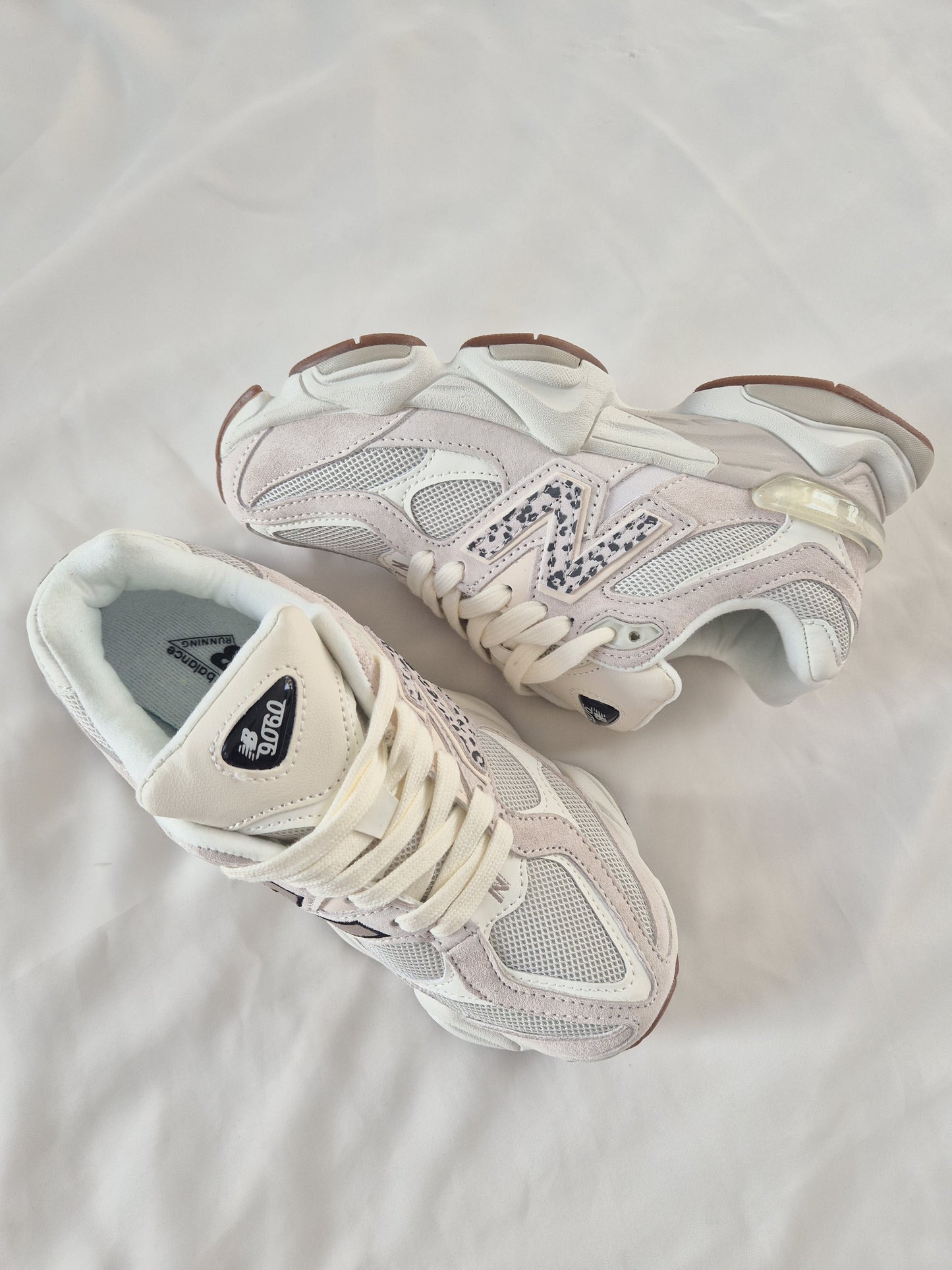 NB 9060 Beige Brown Leopard Print