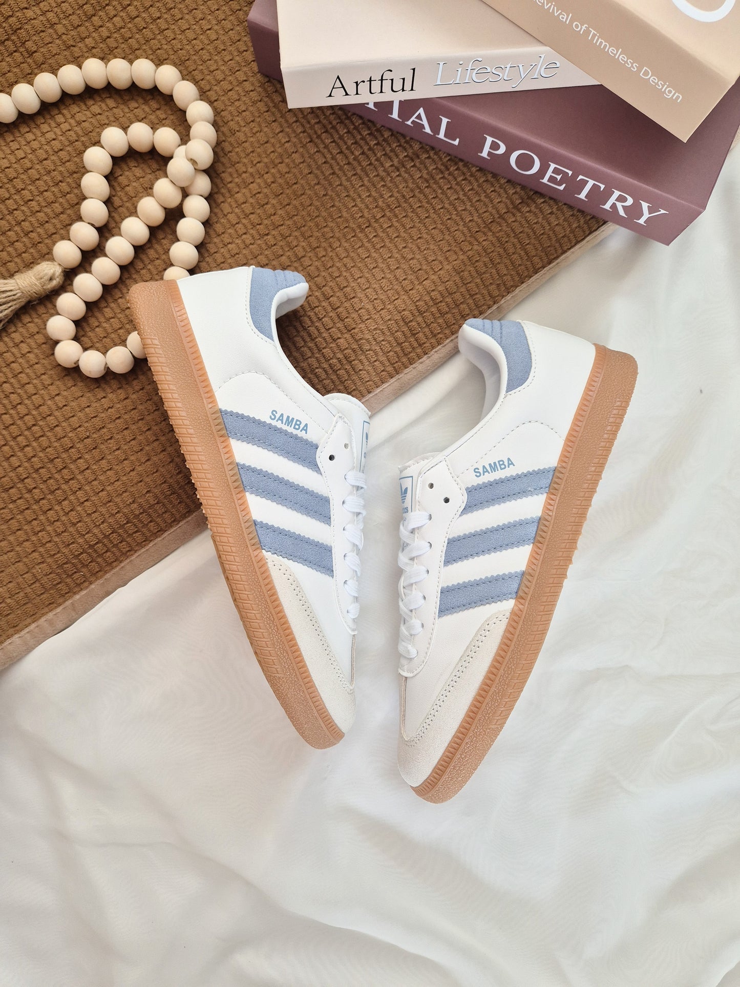 Samba OG Light White Blue