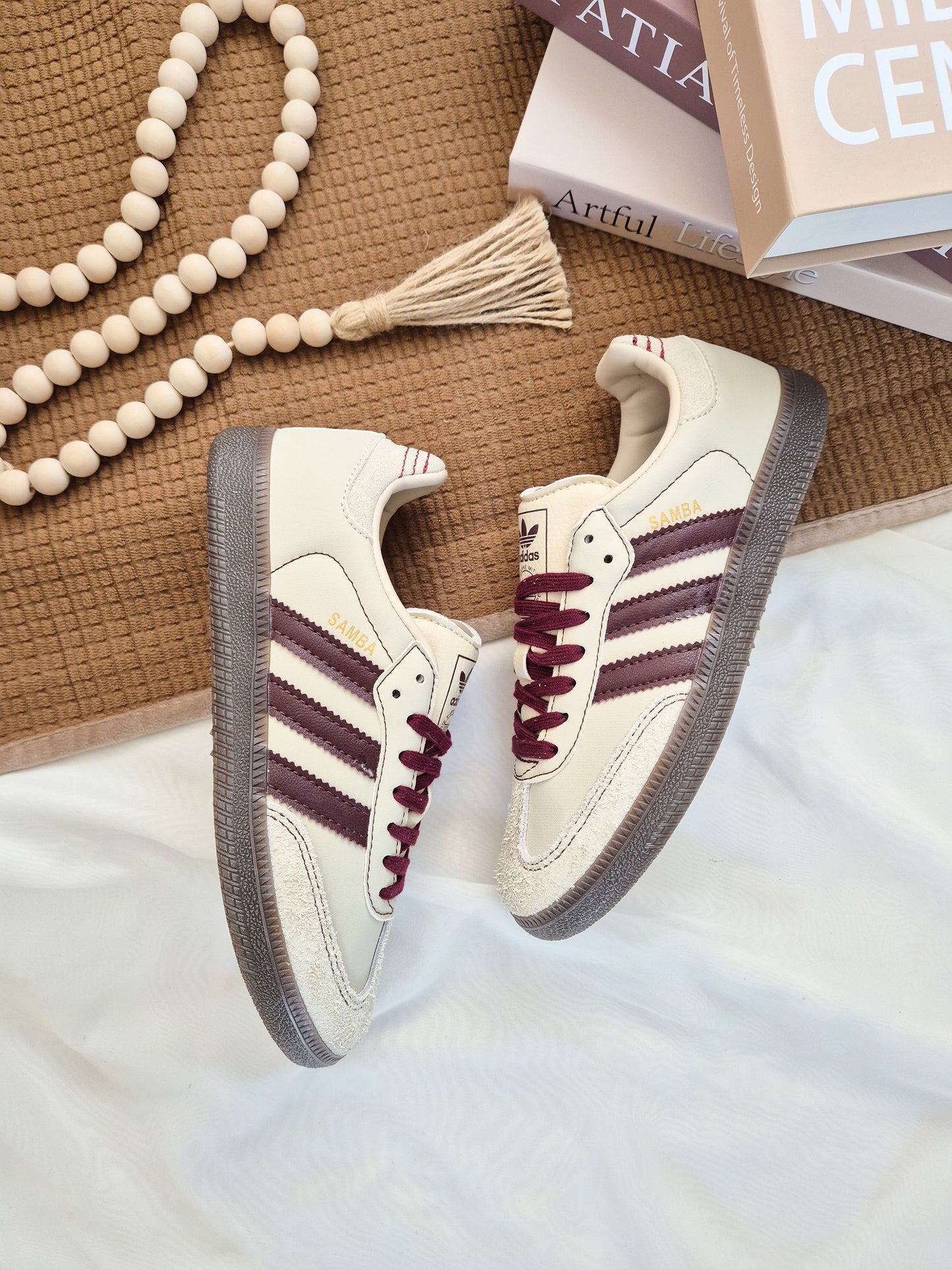 Samba OG Wonder White Marrón