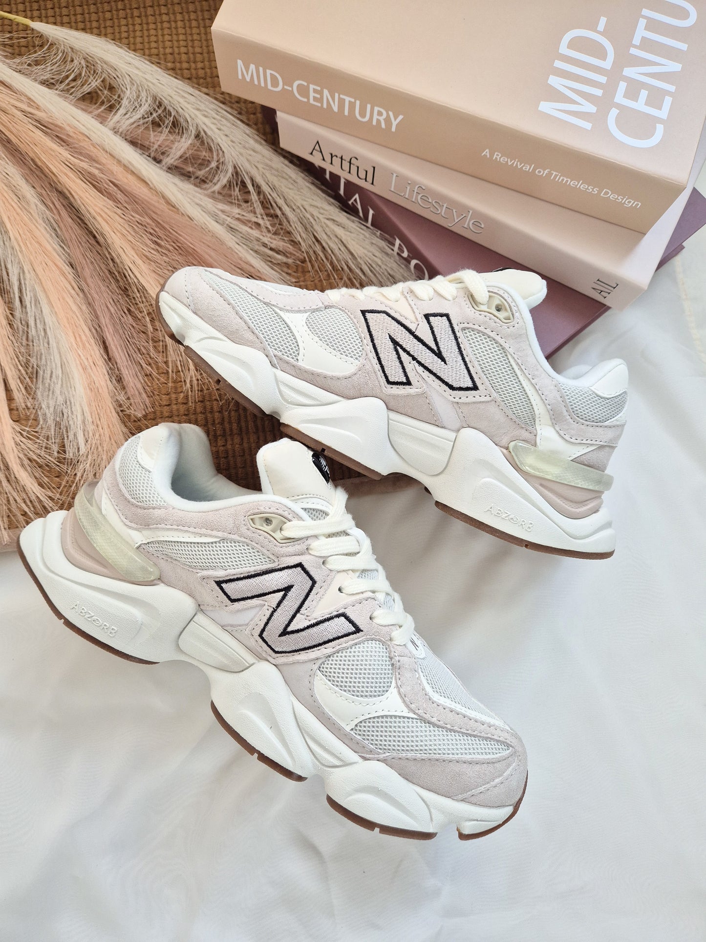 NB 9060 Beige Brown Leopard Print