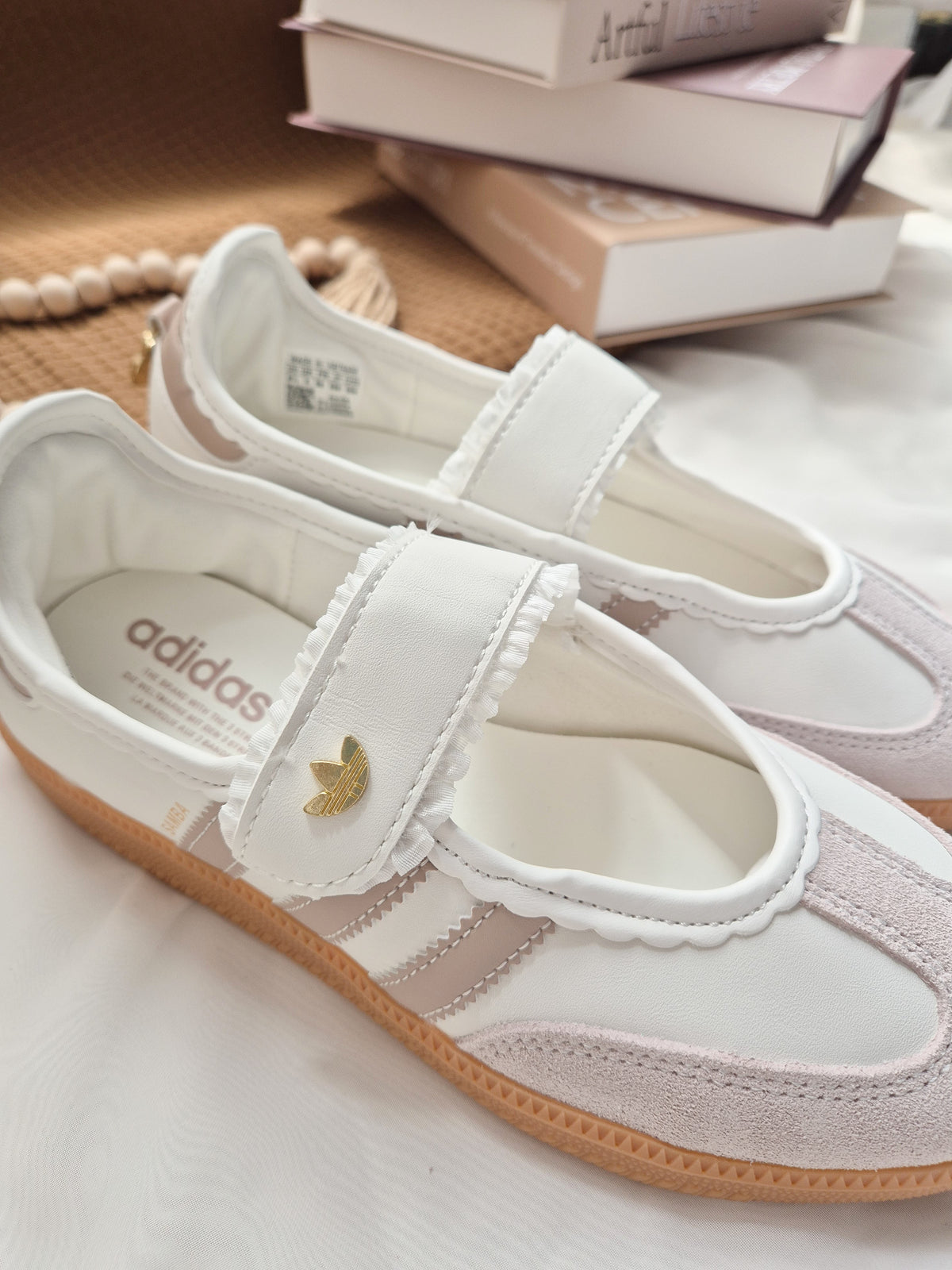 Samba Jane Ruffle Beige