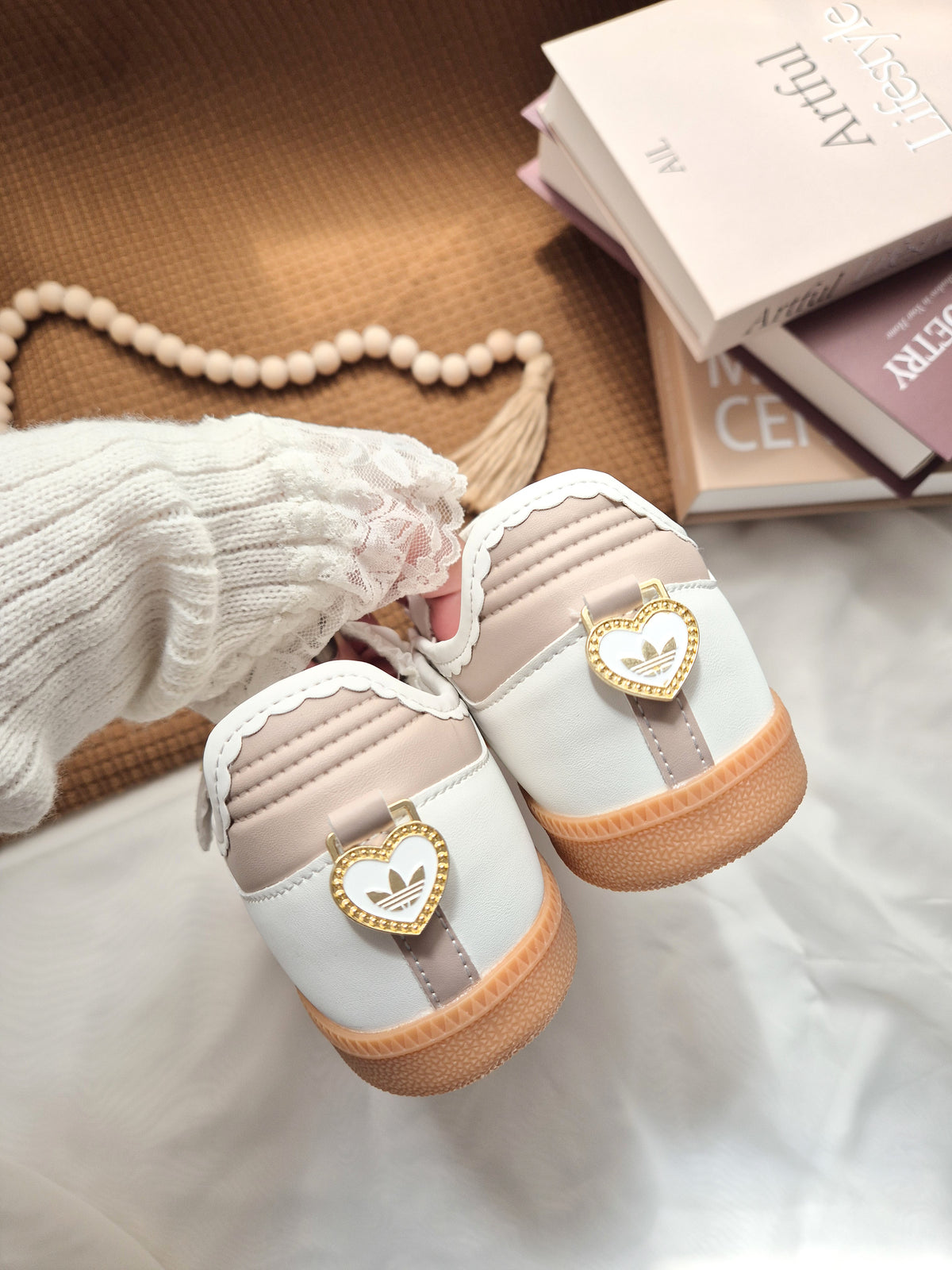 Samba Jane Ruffle Beige
